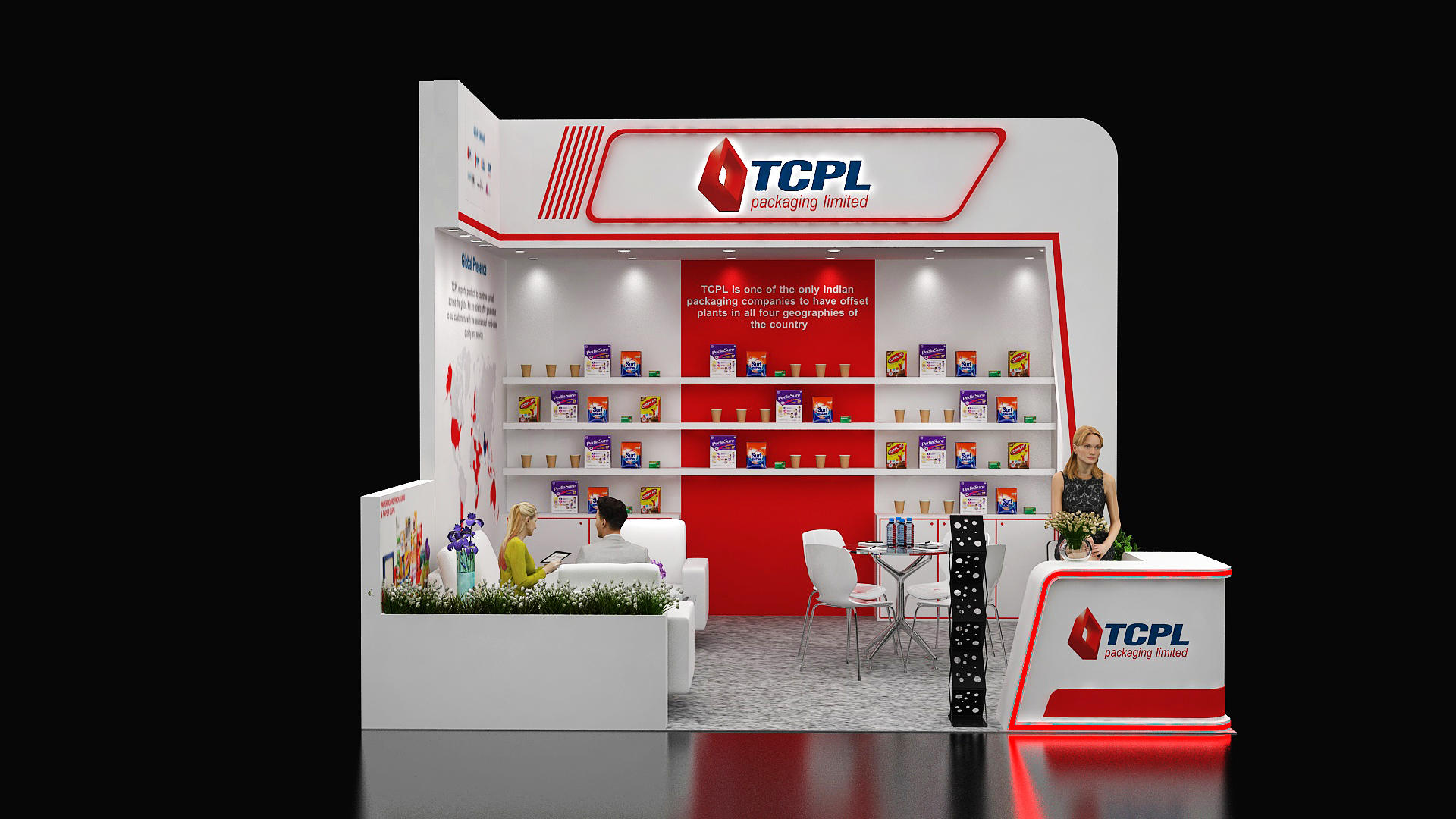 TCPL Packaging Limited booth at Pack Expo 2025 — view 2