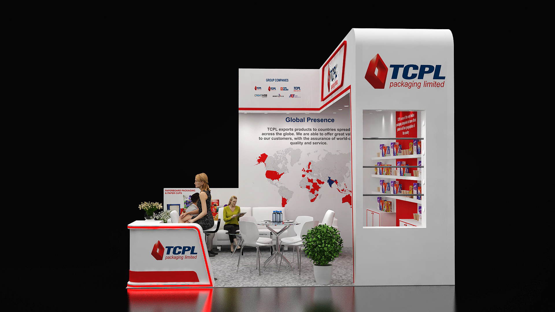 TCPL Packaging Limited booth at Pack Expo 2025 — view 3